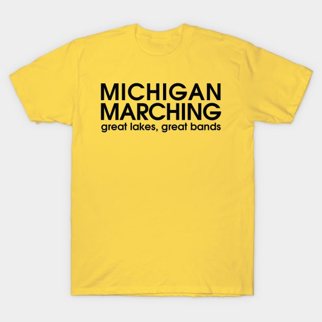 Michigan Marching T-Shirt by mimarching